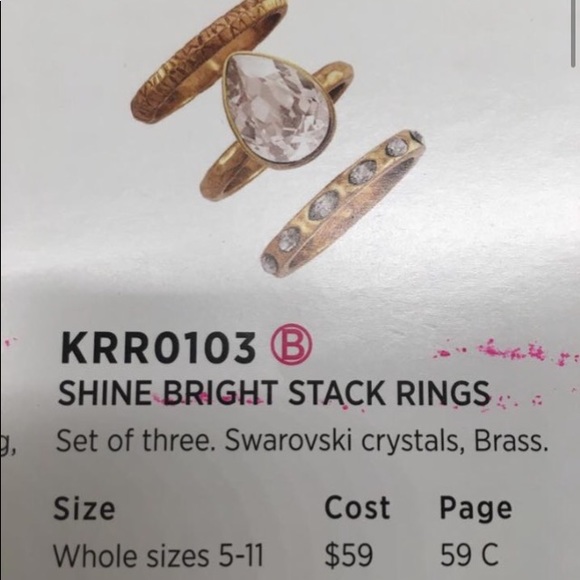 Silpada Set of 2 Shine Bright 💍💍 - Picture 2 of 2